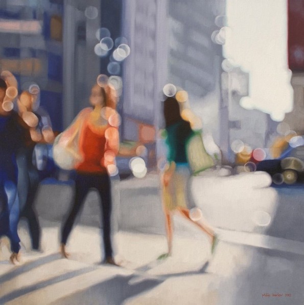 Илустрации што прикажуваат како гледаат луѓето со лош вид