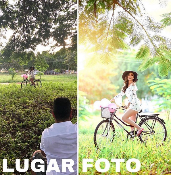 Овој фотограф ги изненадува луѓето ширум светот со позадината на неговите фотографии