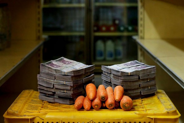 Колку кеш ќе ви треба за да купите разни секојдневни продукти во Венецуела?