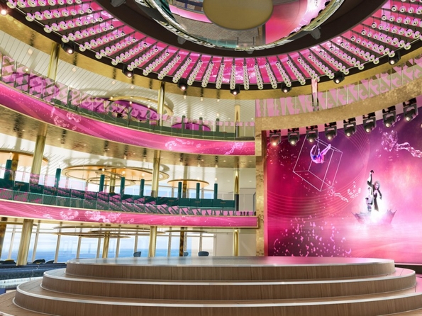 Овој брод може да превезе 6.600 патници, чини $800 милиони, има 2 приватни острови и тематски парк