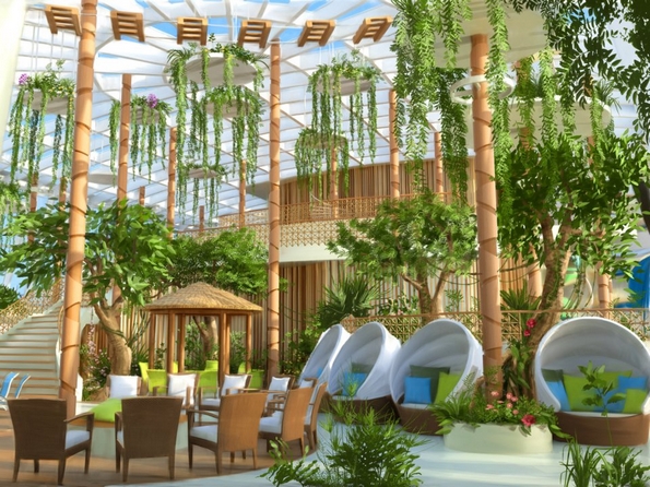 Овој брод може да превезе 6.600 патници, чини $800 милиони, има 2 приватни острови и тематски парк