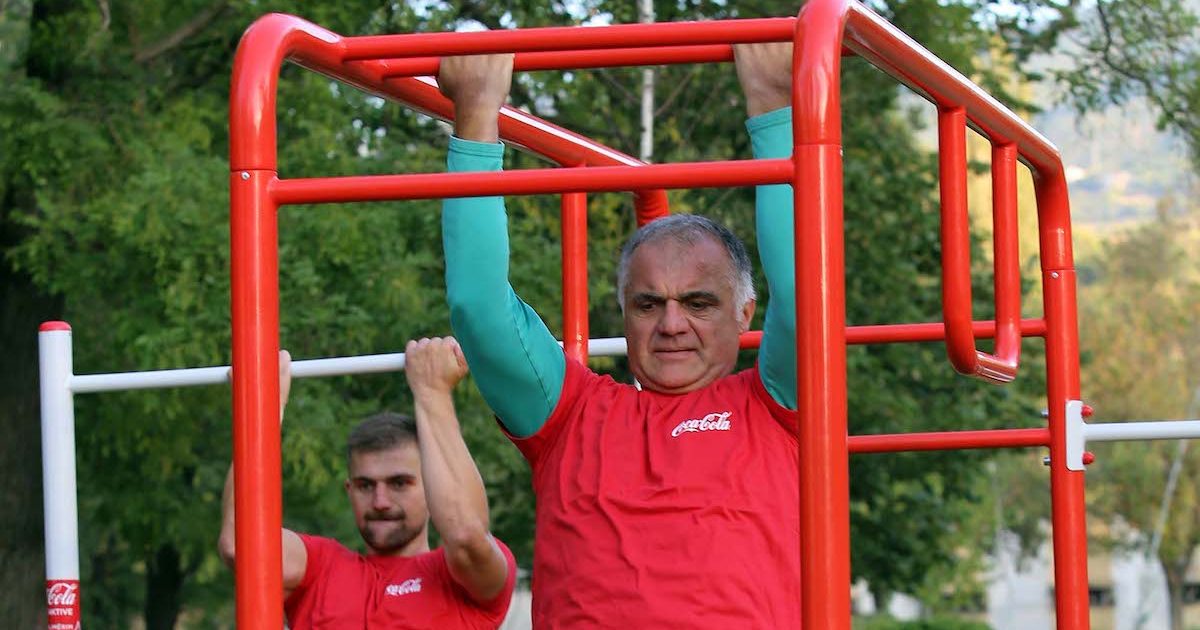 13-тата „Coca-Cola Активна зона“ од проектот на Пивара Скопје и компанијата Coca-Cola поставена во Сарај