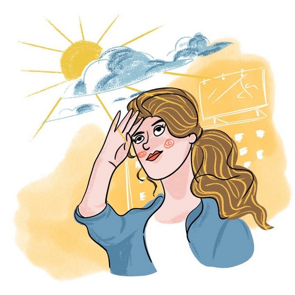 6 знаци дека сте алергични на сонце