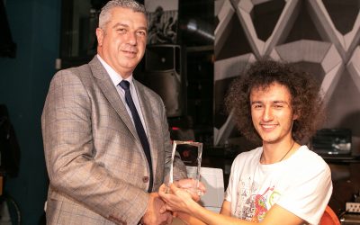 Филип Димишковски доби признание од „Катар ервејс“ за најдобар млад џез-музичар