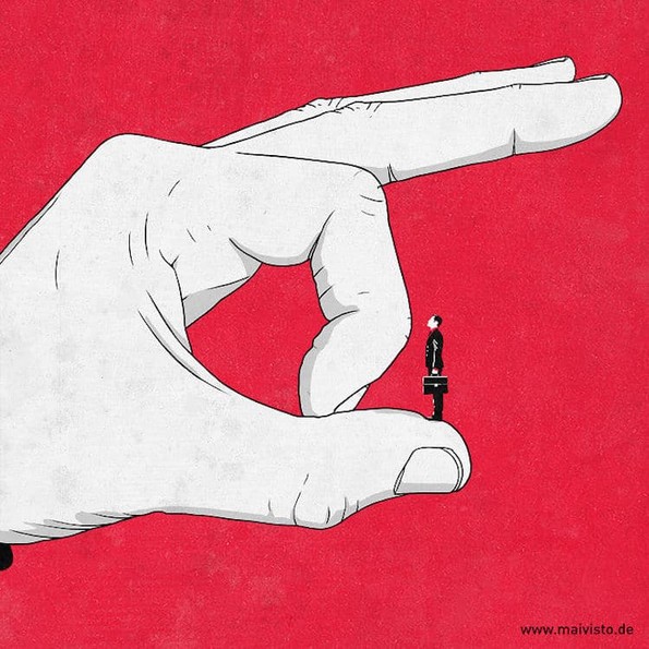 Минималистички илустрации кои отсликуваат теми од модерниот живот