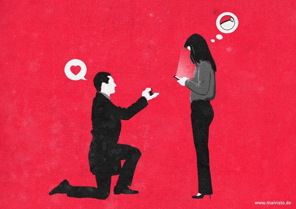 Минималистички илустрации кои отсликуваат теми од модерниот живот