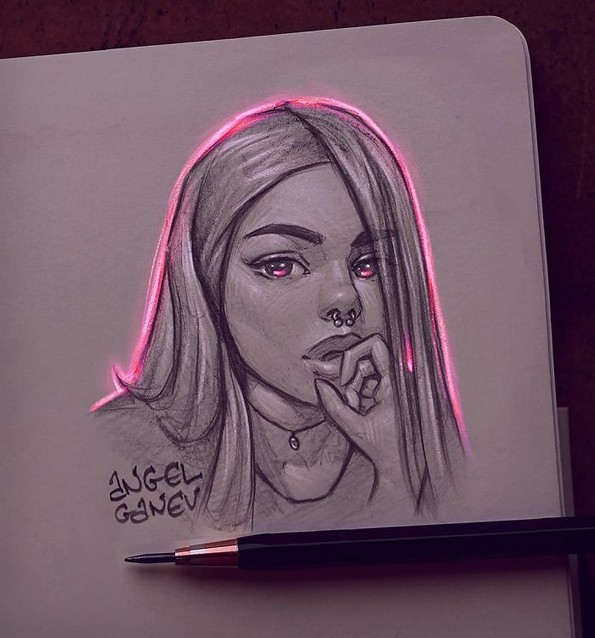 Бугарски уметник создава неверојатни илустрации што светат