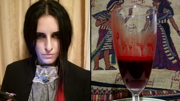 „Вампир“ отворено разговара за пиење крв и спиење во ковчег