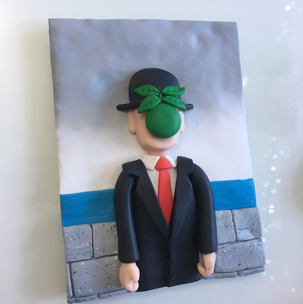 Артистка рекреира познати уметнички дела со шарена полимерна глина