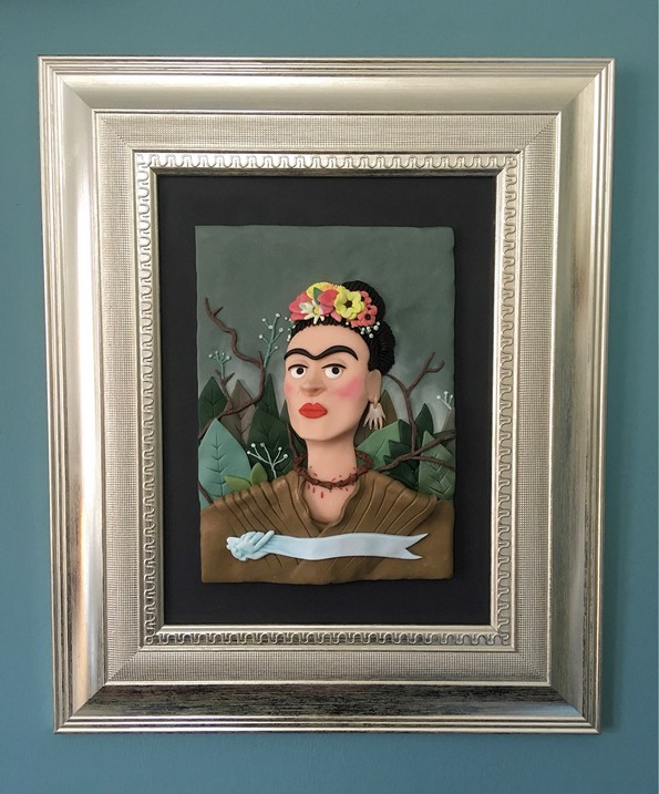 Артистка рекреира познати уметнички дела со шарена полимерна глина