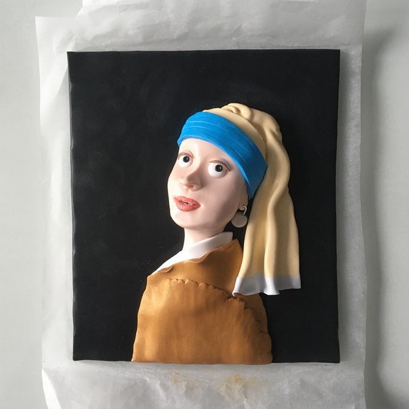 Артистка рекреира познати уметнички дела со шарена полимерна глина