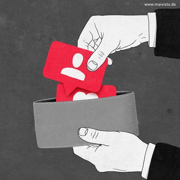 Минималистички илустрации кои отсликуваат теми од модерниот живот