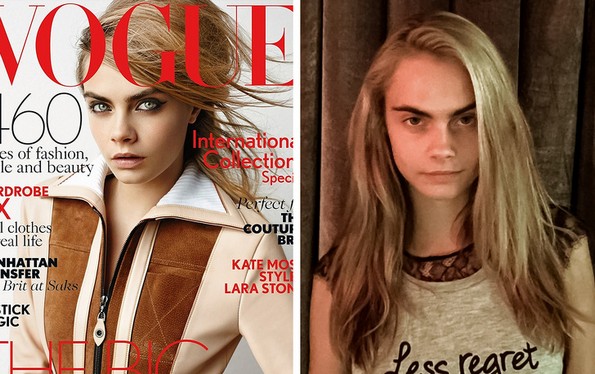 Како изгледаат познатите ѕвезди на насловните страници, а како во реалниот живот?