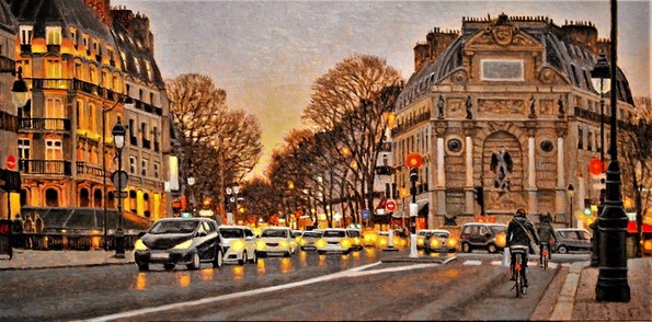 Уметник од канада создава слики со топла зимска атмосфера