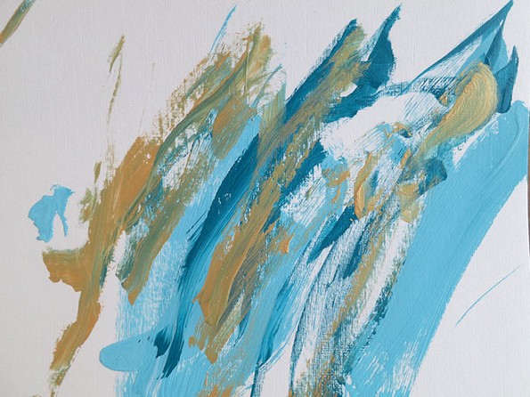 Запознајте го Хантер, кучето што црта апстрактни ремек-дела