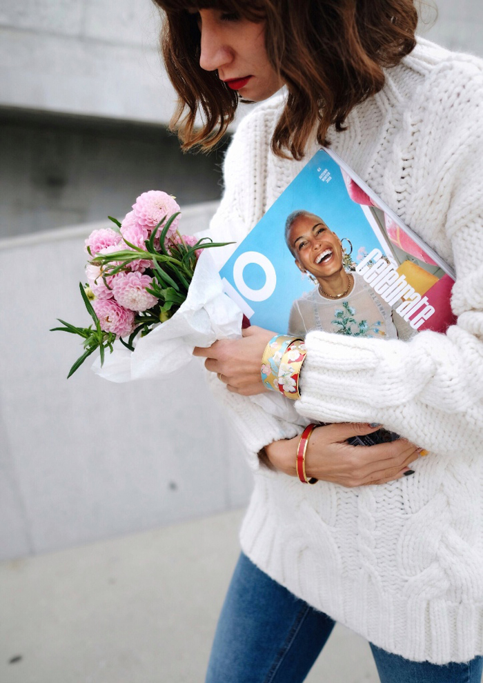 Како во текот на зимата да комбинирате плетена облека со накит?