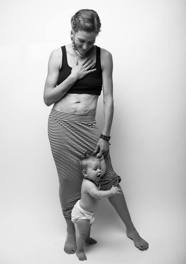 Фотограф покажува како навистина изгледа женското тело по бременост