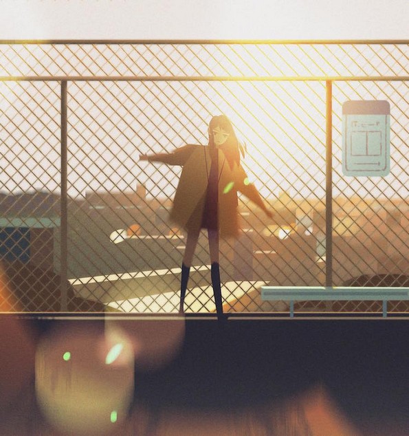 Шармантни илустрации ги доловуваат потценетите моменти на самотијата