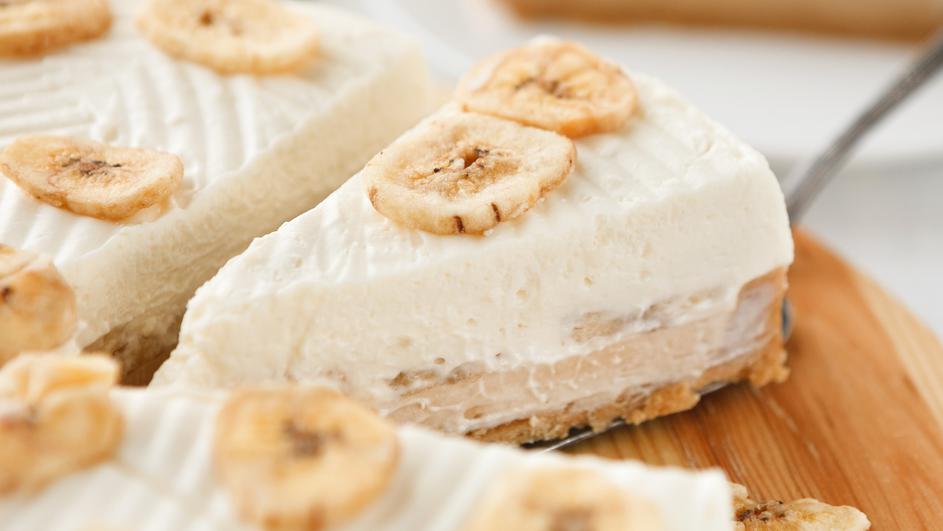 Чизкејк од банана и пудинг кој е готов за 20 минути