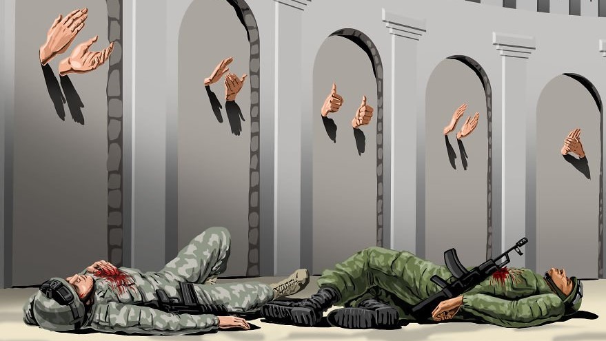 Артист црта паметни и сатирични слики коишто предизвикуваат контроверзија