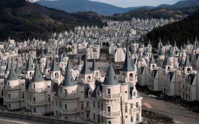 Неверојатен напуштен град со 350 копии на француски дворец