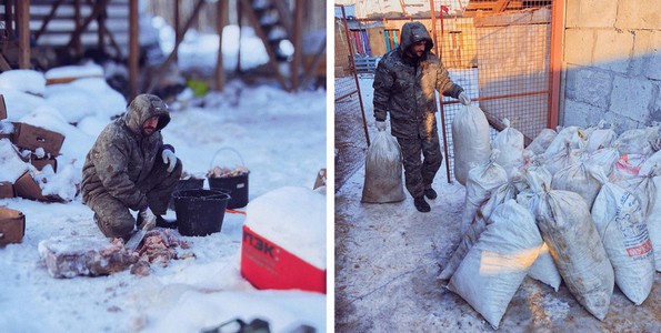 Фотографка од Москва живее во шума со 100 кучиња