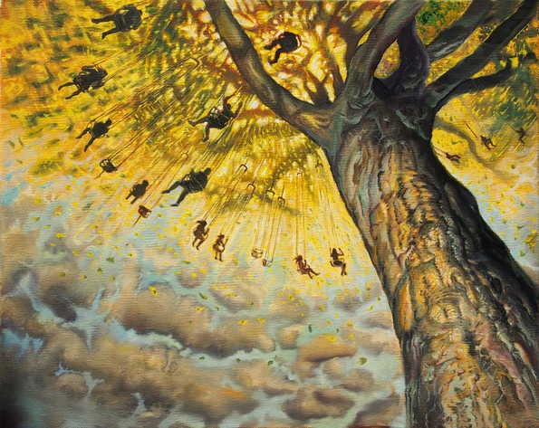 Уметница од Србија е експерт за слики со магичен реализам