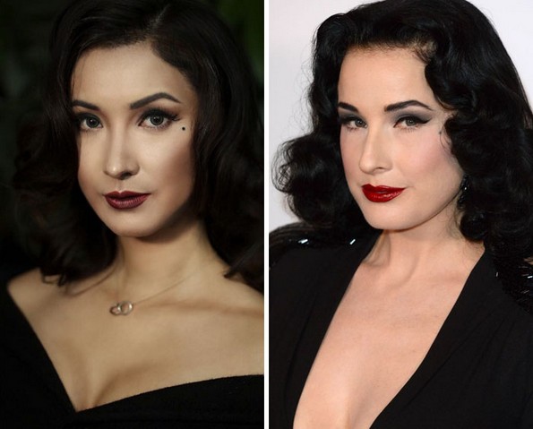 Мејкап артистка којашто може да се трансформира во која било личност