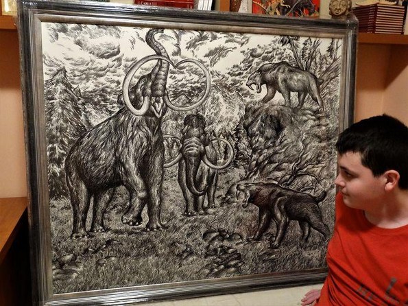 Чудо од дете од Србија го восхитува светот со неговите цртежи
