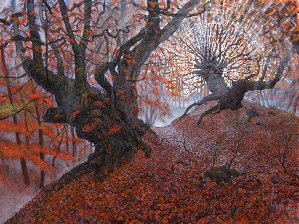 Уметница од Србија е експерт за слики со магичен реализам