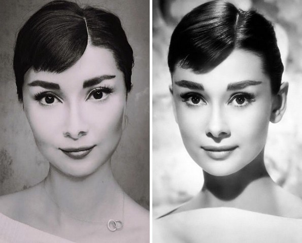 Мејкап артистка којашто може да се трансформира во која било личност