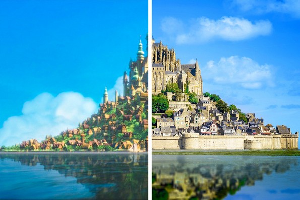 11 магични места што биле инспирација за најпознатите анимирани филмови