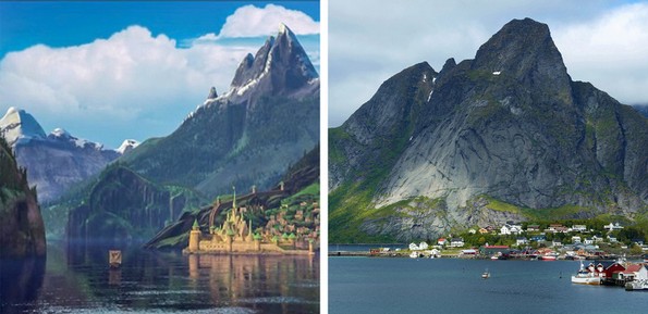 11 магични места што биле инспирација за најпознатите анимирани филмови