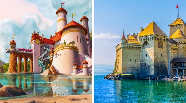 11 магични места што биле инспирација за најпознатите анимирани филмови