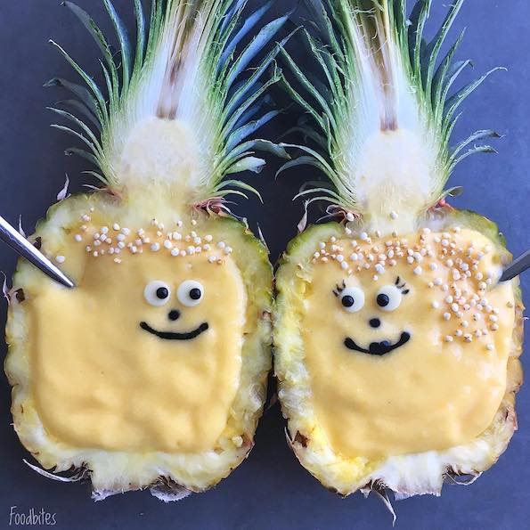 Овошни ликови кои изгледаат толку слатко што би ви било жал да ги јадете