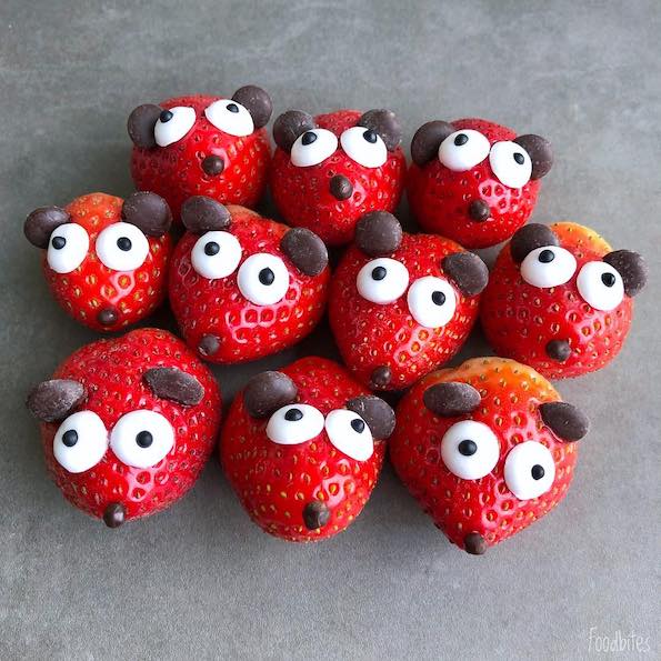 Овошни ликови кои изгледаат толку слатко што би ви било жал да ги јадете