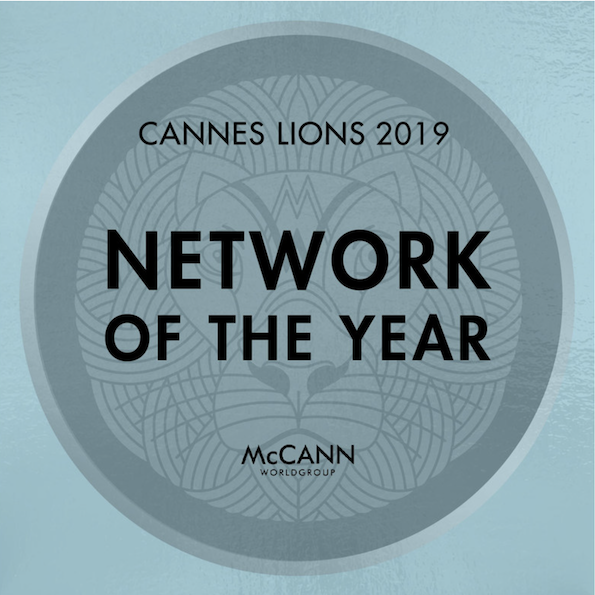 McCann Worldgroup – Мрежа на годината на „Кан 2019“, како и светска мрежа на годината за „Healthcare“
