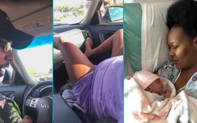 Видео кое го обиколи светот: Момче го снимило породувањето на неговата мајка на предното седиште во автомобилот