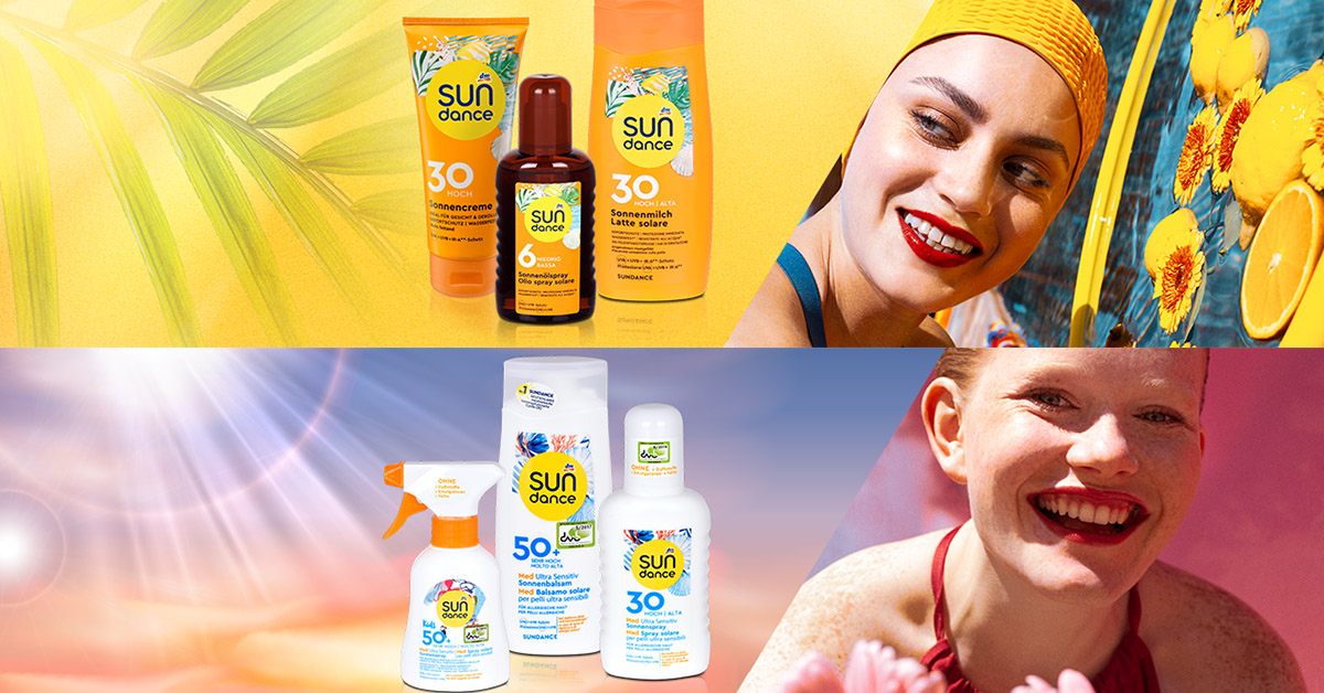 Одиме на плажа заедно со dm – до 40% попуст на СИТЕ производи за сончање и очила за сонце од dm марката sundance!