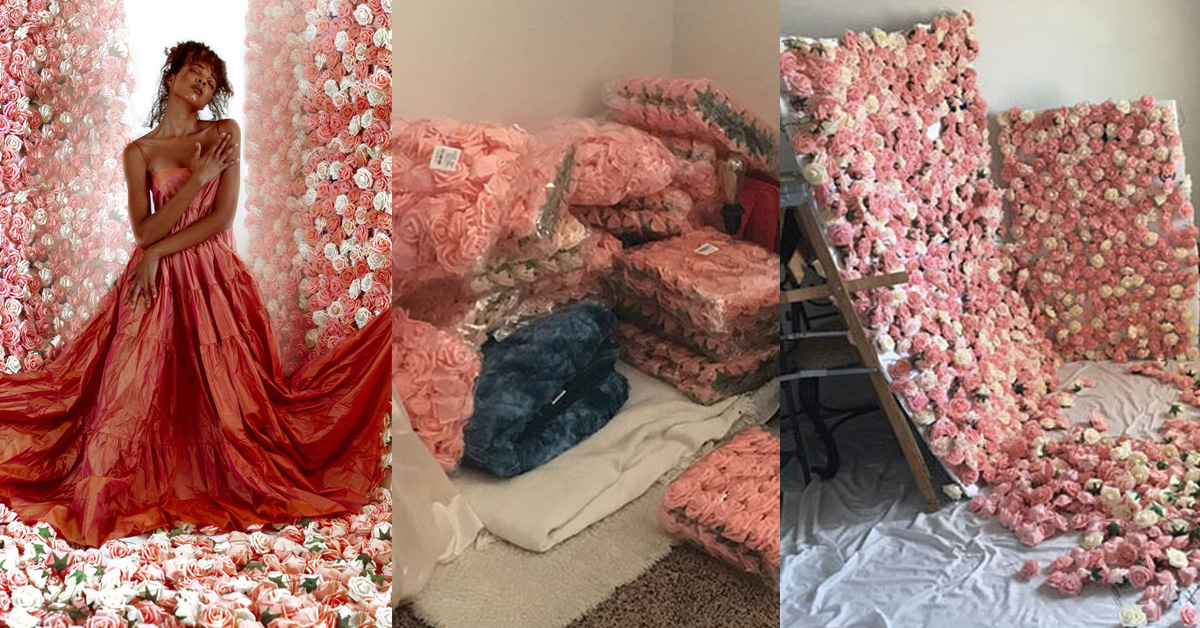 Девојка покажува како изгледаат нејзините фото сетови кои ги користи за да се фотографира за на Инстаграм