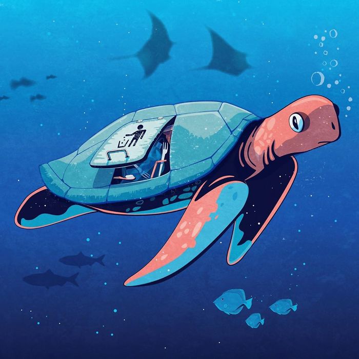 Проблемите на денешницата инспиративно претставени во илустрациите на Стефен Крафт