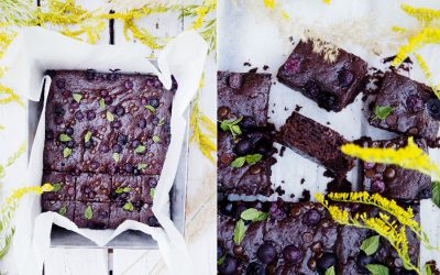 Брауни со мармалад од сливи