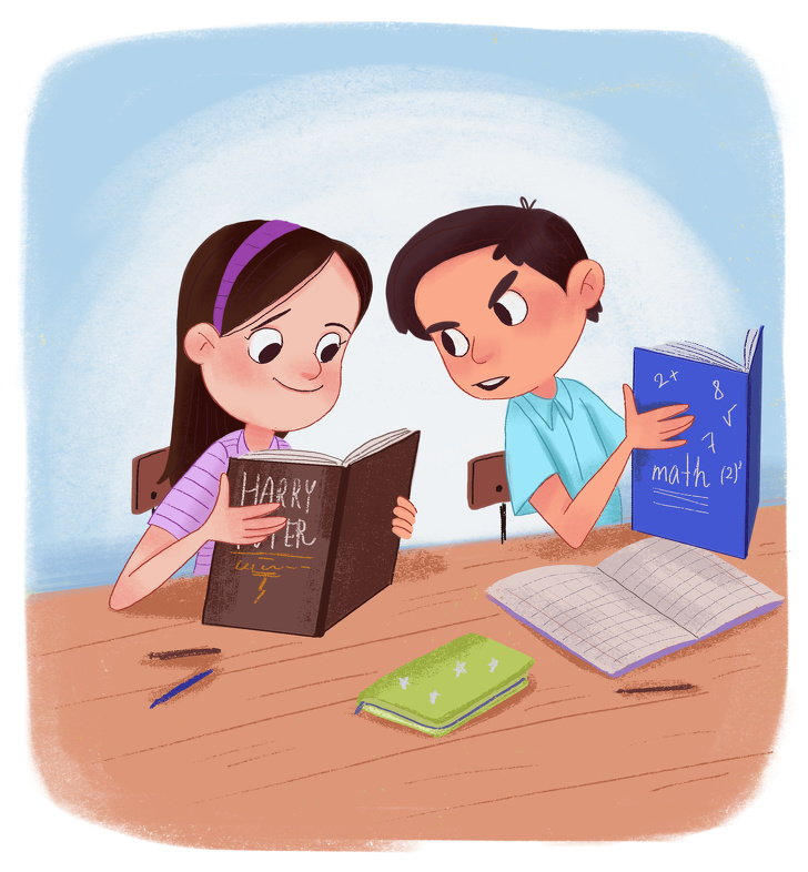 Илустрации што ќе ве потсетат на училишните денови и ќе ве исполнат со носталгија