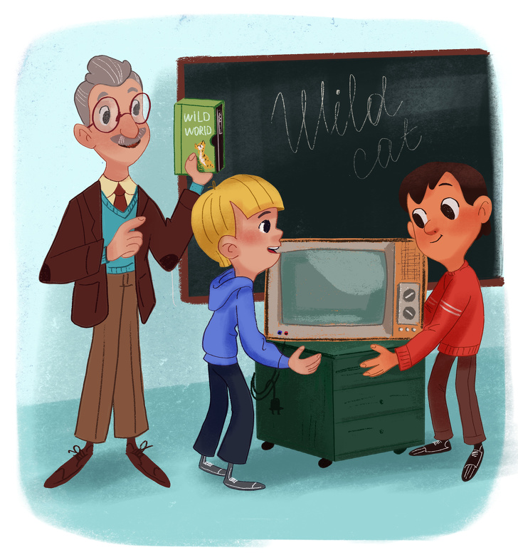 Илустрации што ќе ве потсетат на училишните денови и ќе ве исполнат со носталгија