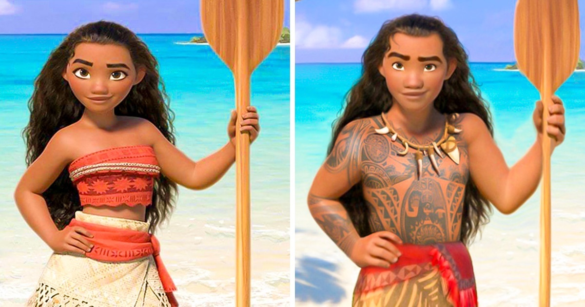 Како би изгледале вашите омилени ликови од Дизни, ако беа од спротивниот пол?