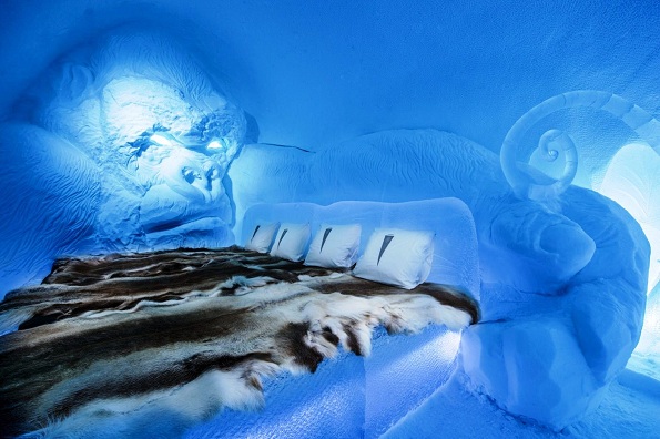 Снежни хотели во Скандинавија за поразличен зимски одмор