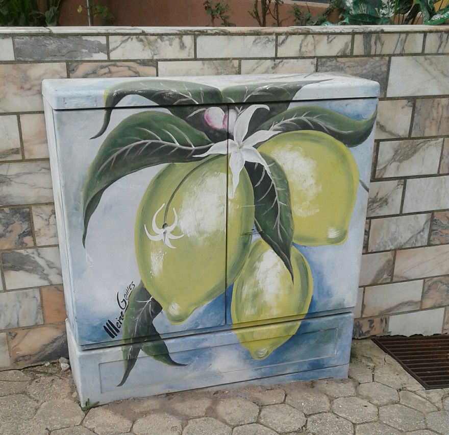 Уличната уметност во Ферагудо, Алгарве, Португалија