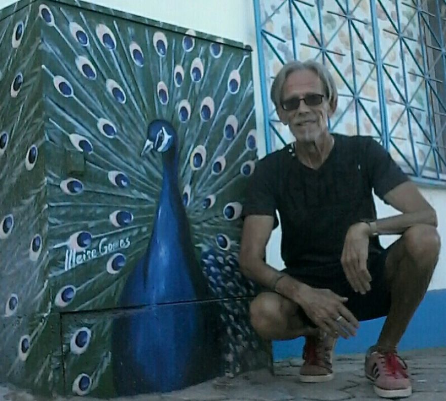Уличната уметност во Ферагудо, Алгарве, Португалија