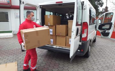 Црвениот крст на град Скопје во соработка со Пивара Скопје формира мобилни тимови за поддршка на ранливи категории граѓани