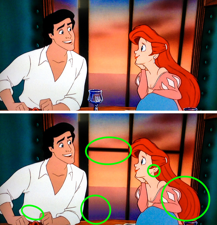 Загатки што ќе ве вратат во детството: Пронајдете ги 5-те разлики во сцените од филмовите на Дизни